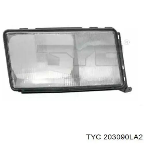 Скло фари правої TYC 203090LA2 ціна, від 31.32 USD