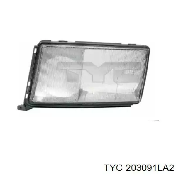 Скло фари лівої TYC 203091LA2 ціна, від 31.81 USD