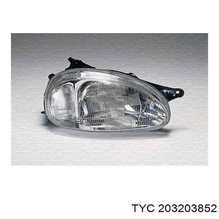 Фара права 1216489 Opel