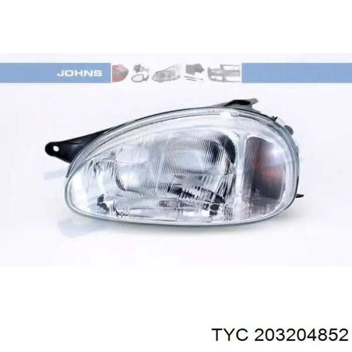 Купити 90386289 Opel Фара ліва передня