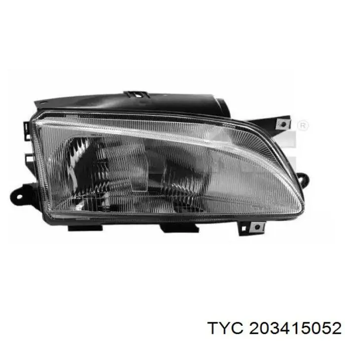 1216510 Opel Основна фара - вставка