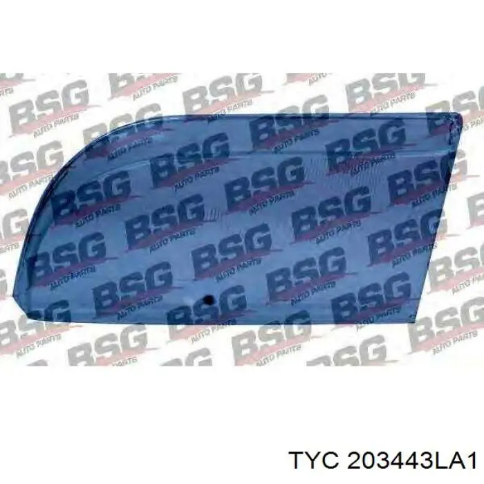 Скло фари правої TYC 203443LA1 ціна, від 32.34 USD