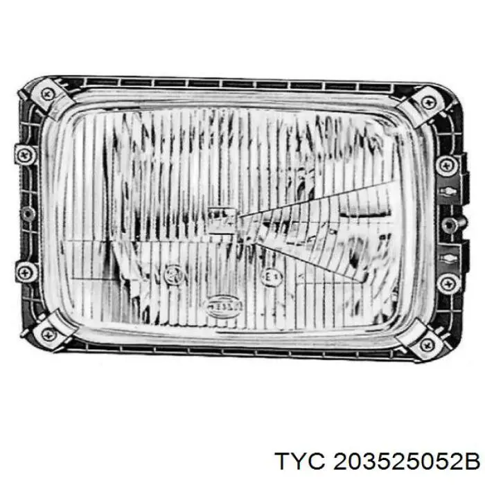 203525052B TYC Основна фара - вставка