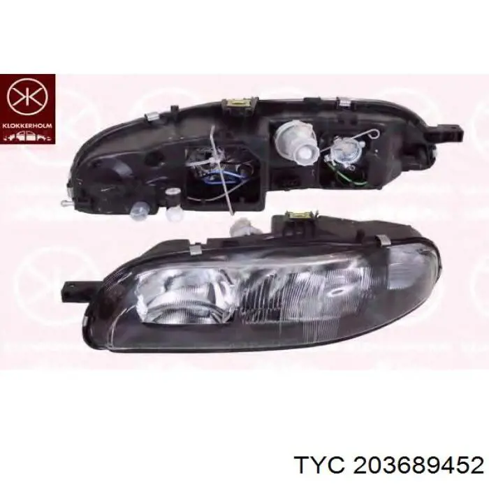 3018100E Polcar Основна фара - вставка