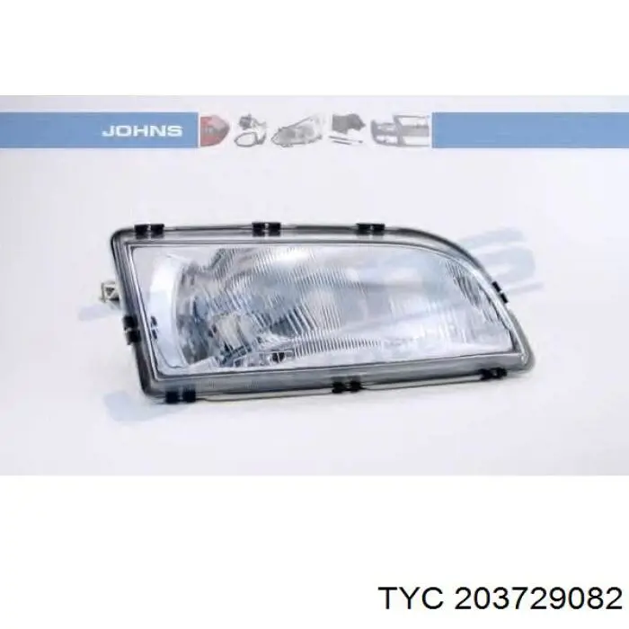 Фара правая TYC 203729082 ціна, від 77.39 USD