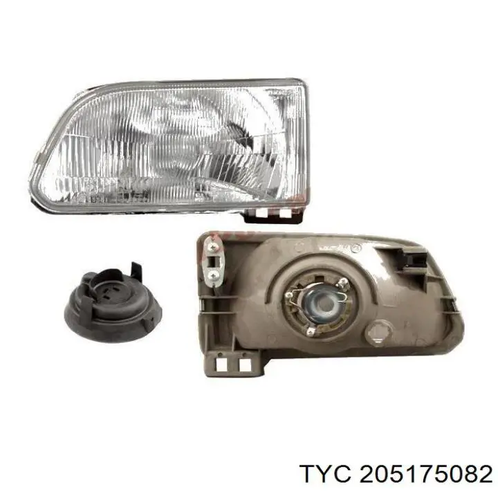 1216379 Opel Основна фара - вставка