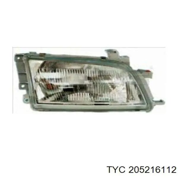 Основна фара в зборі ліва TYC 205216112 ціна, від 38.09 USD