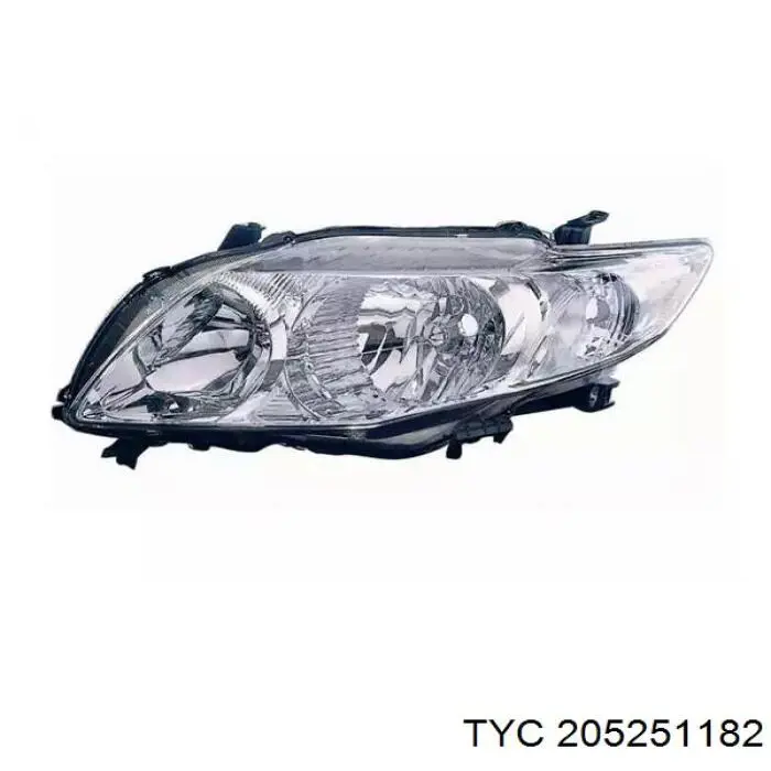 FP8114R2T TYC Основна фара - вставка