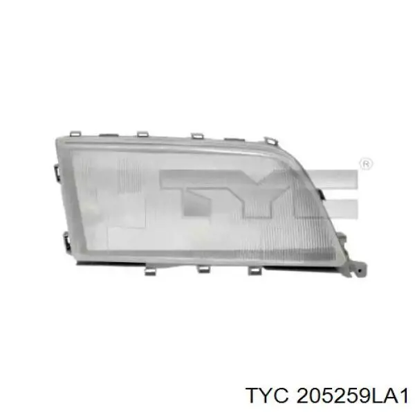 Скло фари правої TYC 205259LA1 ціна, від 20.26 USD