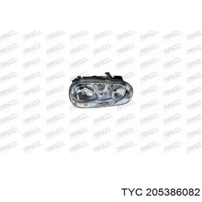 Купити 205386082 TYC Основна фара в зборі ліва
