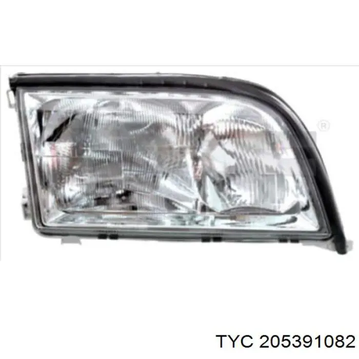 Купити A140820746164 Mercedes Права блок фара