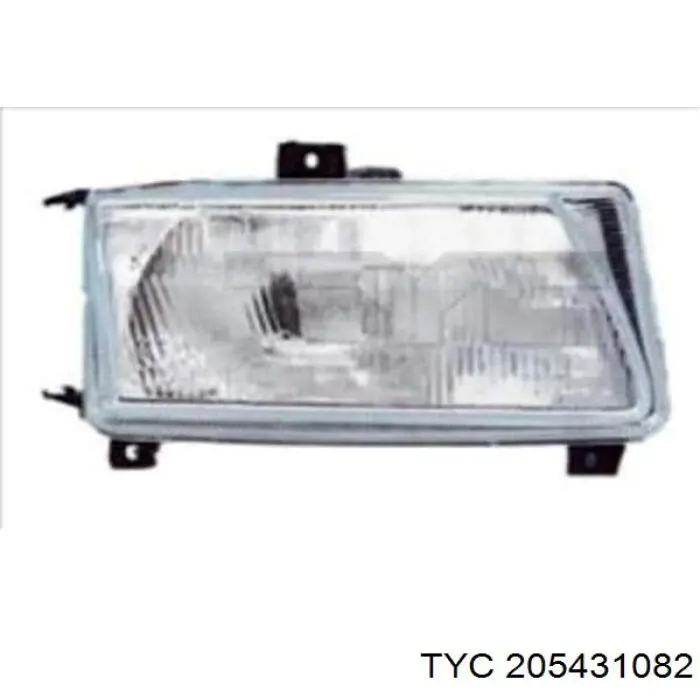 Купити 6713104E Polcar Права блок фара