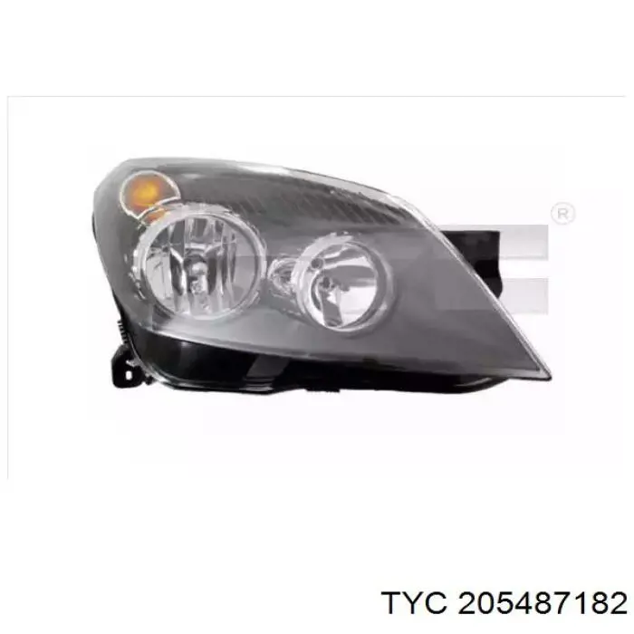 Фара права 1216107 Opel