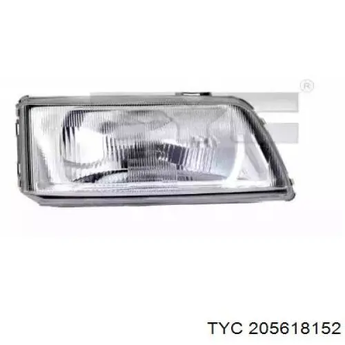 Купити 205618152 TYC Права блок фара