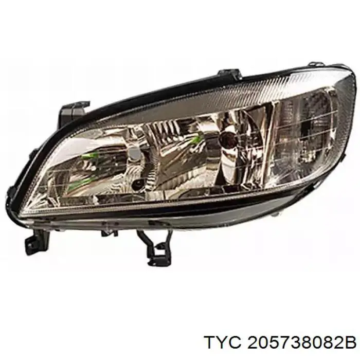 Купити 205738082B TYC Права блок фара