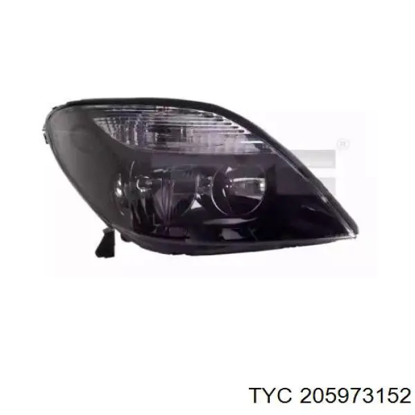 Основна фара - вставка Depo/Loro/Abakus 5511135RLDEM2 ціна, від 93.48 USD