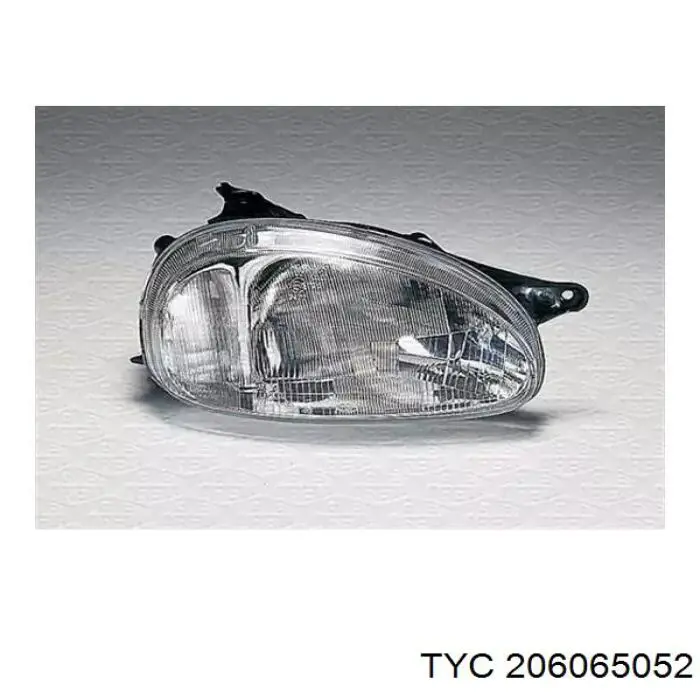 Основна фара - вставка TYC 206065052 ціна, від 55.55 USD