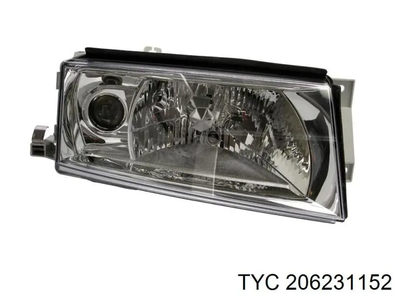 Купити 206231152 TYC Права блок фара