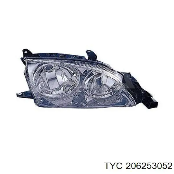 Купити 206253052 TYC Права блок фара