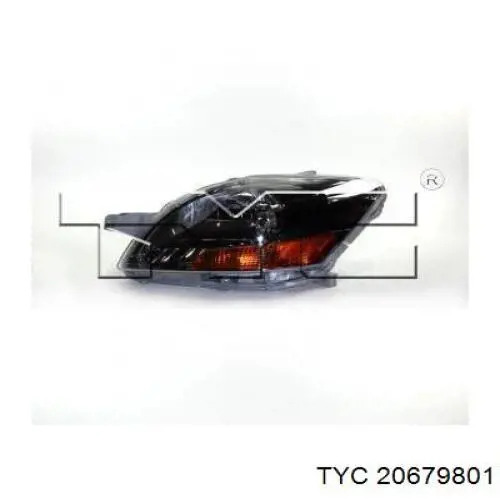 ZTY11L2YL Signeda Фара дальнього світла в зборі