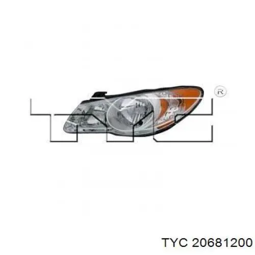 Фара дальнього світла в зборі Hyundai/Kia 921012H050 ціна, від 37.75 USD