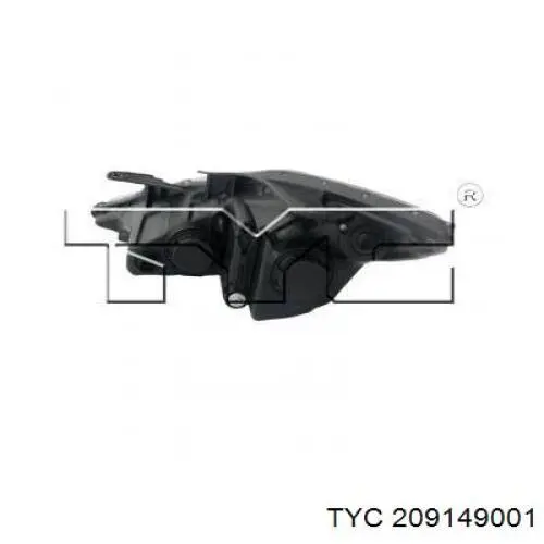 Фара правая TYC 209149001 ціна, від 100.85 USD