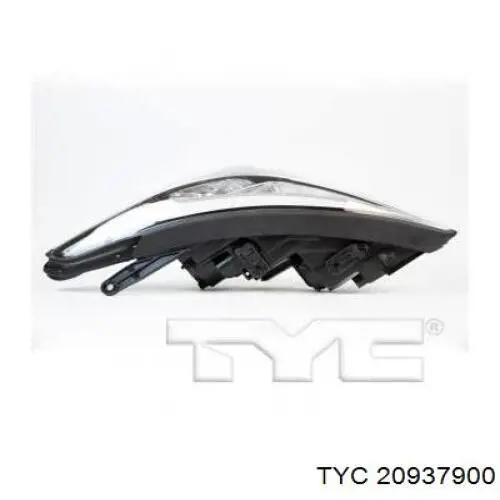 Фара права 20937900 TYC