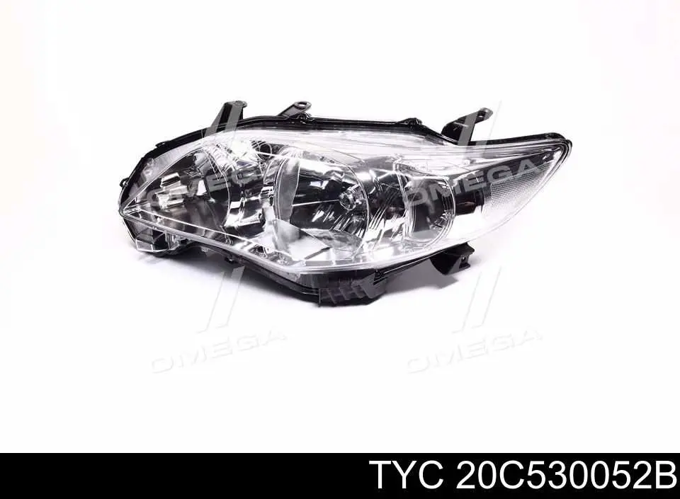 20C530052B TYC Фара дальнього світла в зборі
