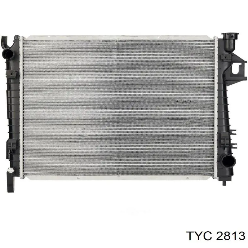 2813 TYC радіатор охолодження двигуна