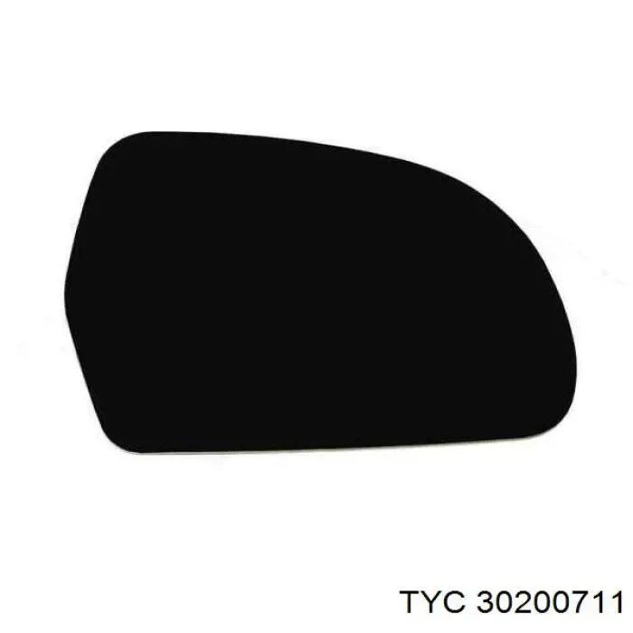 Дзеркальний елемент правого дзеркала заднього виду TYC 30200711 ціна, від 10.35 USD