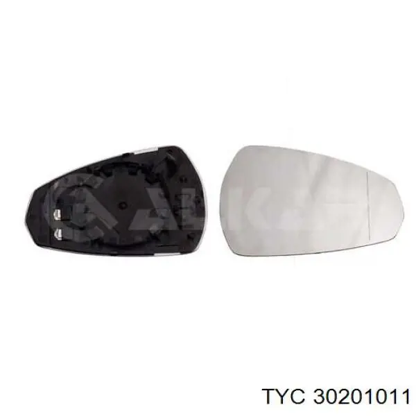 30201011 TYC Дзеркальний елемент правий