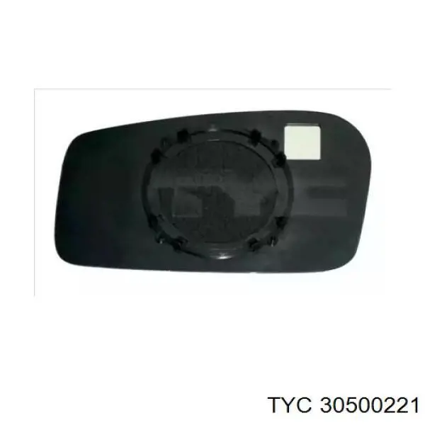 Купити 9464239380 Fiat/Alfa/Lancia Дзеркальний елемент дзеркала заднього виду, лівого