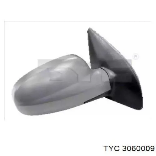 3060009 TYC Праве дзеркало заднього виду