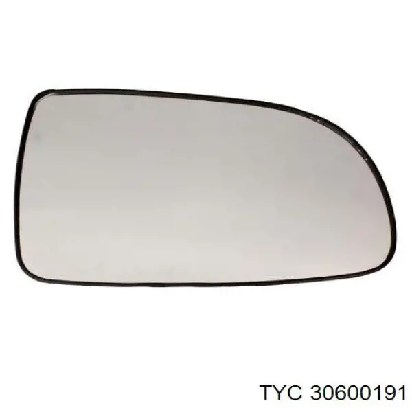 30600191 TYC дзеркальний елемент дзеркала заднього виду, правого