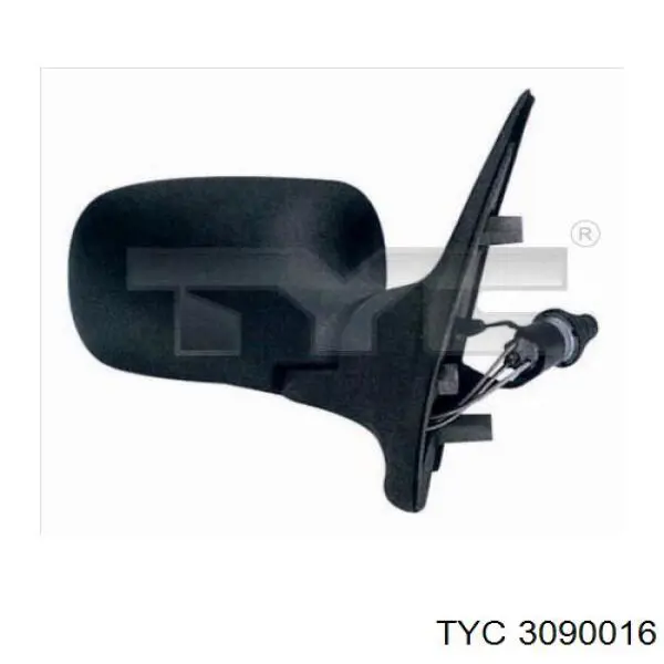 Ліве бічне дзеркало Polcar 3017511E ціна, від 20.81 USD