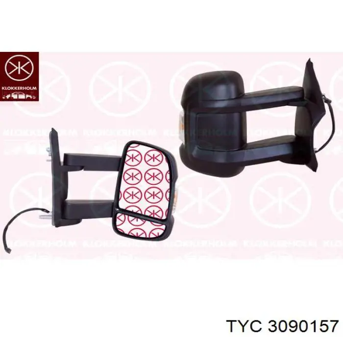 Праве бічне дзеркало Fast FT88833 ціна, від 99.83 USD