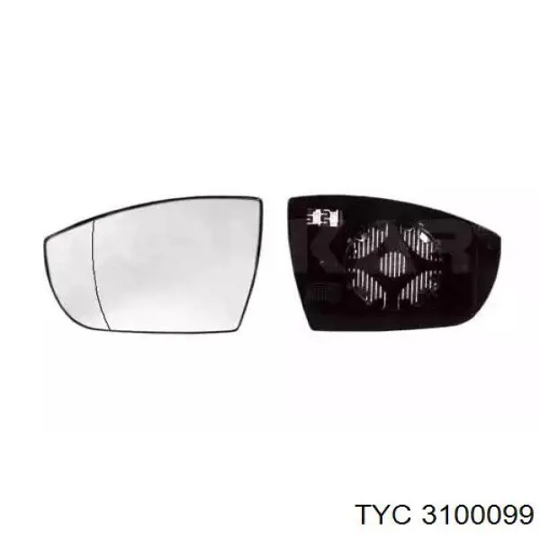 Дзеркало праве 3235524S Polcar