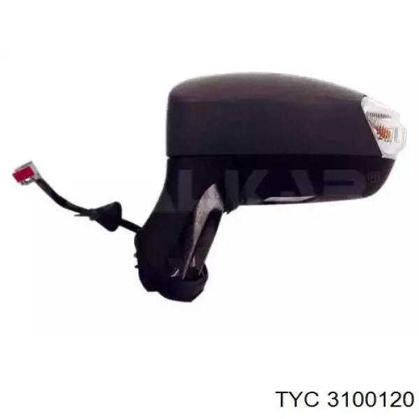 1693479 Ford Дзеркало заднього виду, ліве