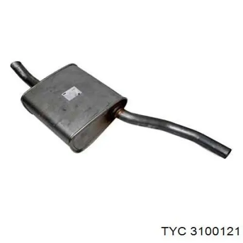 3100121 TYC Праве дзеркало заднього виду