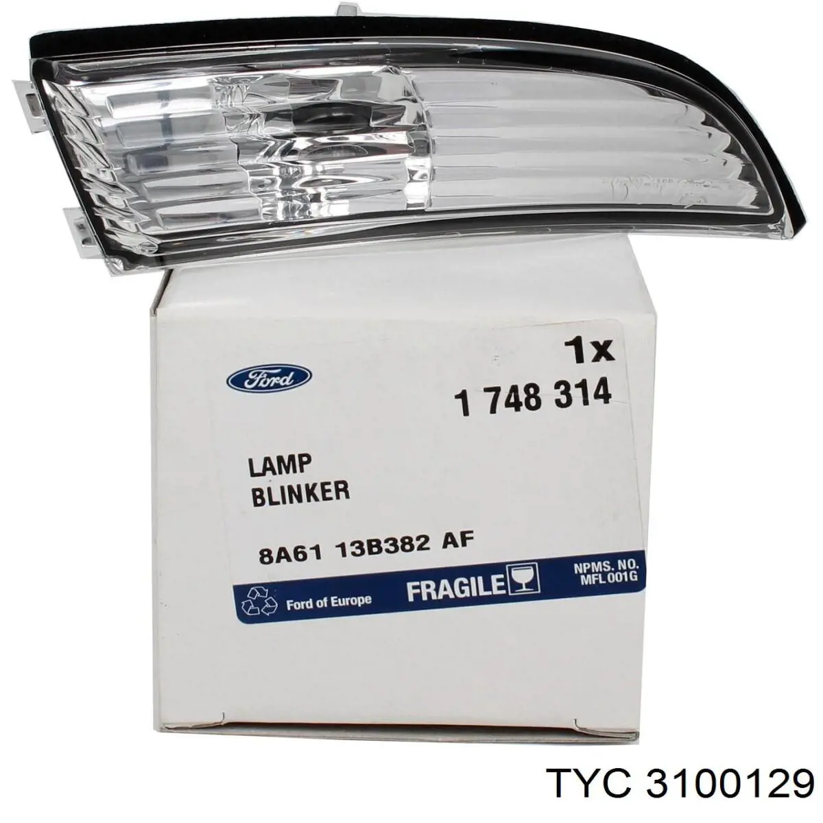 Праве бічне дзеркало Ford 1547288 ціна, від 60.22 USD