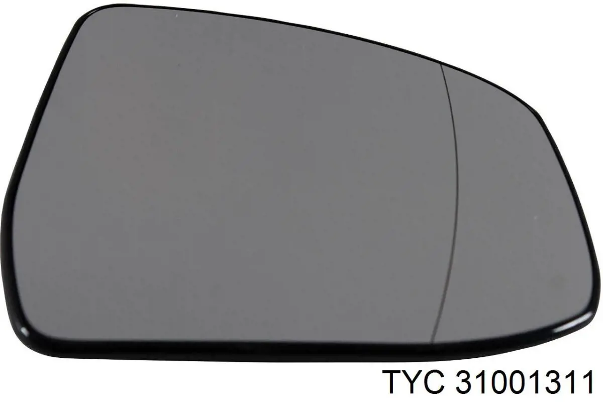 31001311 TYC дзеркальний елемент дзеркала заднього виду, правого