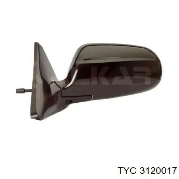 Праве бічне дзеркало Polcar 3810521M ціна, від 47.66 USD