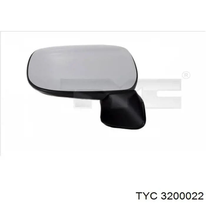 CB1169180L08 Mazda Дзеркало заднього виду, ліве