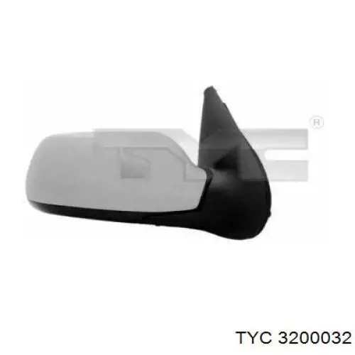 Ліве бічне дзеркало Mazda 2 I хетчбек (DY) (2003 - 2007) ціна, від 67.48 USD