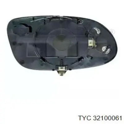 Скло дзеркала заднього виду, лівого Depo/Loro/Abakus 2403G03 ціна, від 18.96 USD