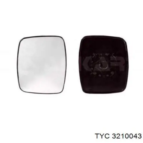 3210043 TYC Праве дзеркало заднього виду