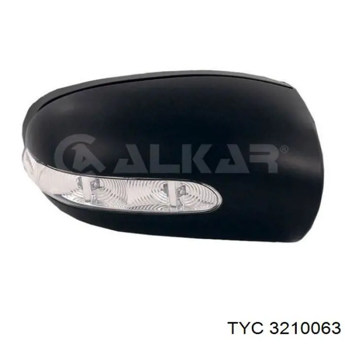 3210063 TYC Накладка дзеркала заднього виду, права