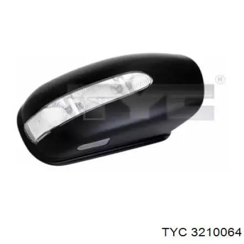 Купити A2038100564 Mercedes Накладка/кришка дзеркала заднього виду, ліва