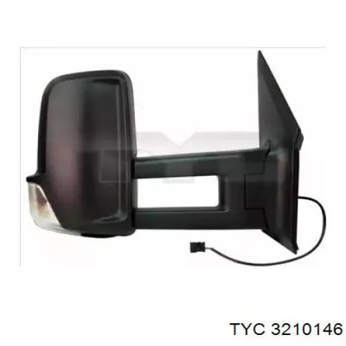 Купити VBZM1084AL Signeda Бічне дзеркало заднього виду ліве