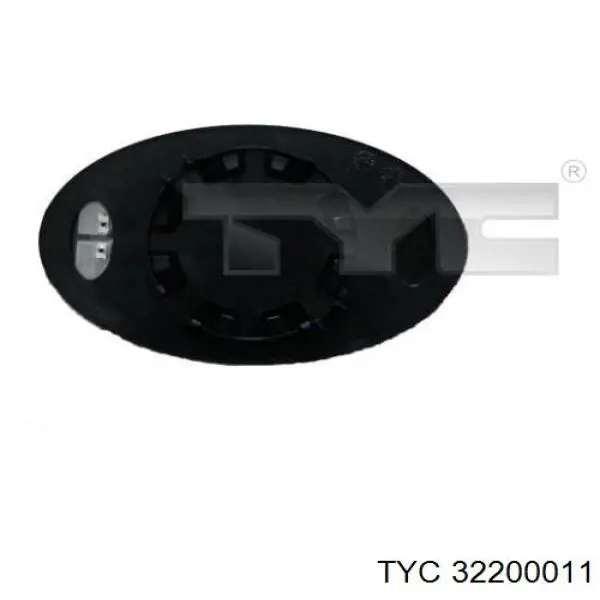 32200011 TYC Дзеркальний елемент лівий